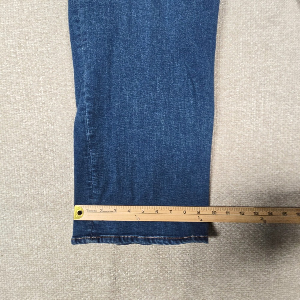 Good American Good Legs Straight Jeans Blue007 High Rise NWT Size 24 GLS873T - Picture 6 of 11